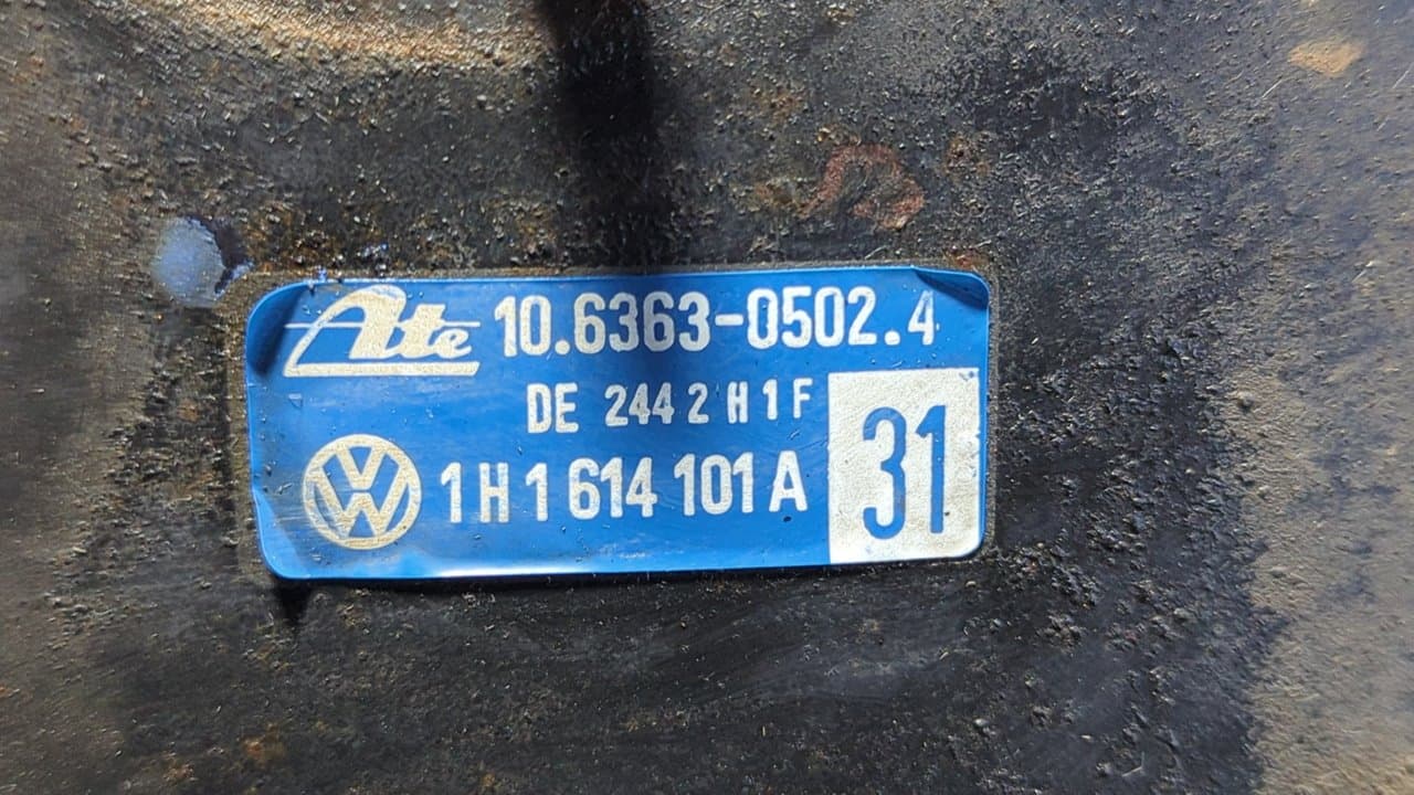 Recambio de SERVOFRENO para VOLKSWAGEN GOLF III BERLINA (1H1) GTI ADY referencia OEM IAM 1H1614101A   - ROJO 3