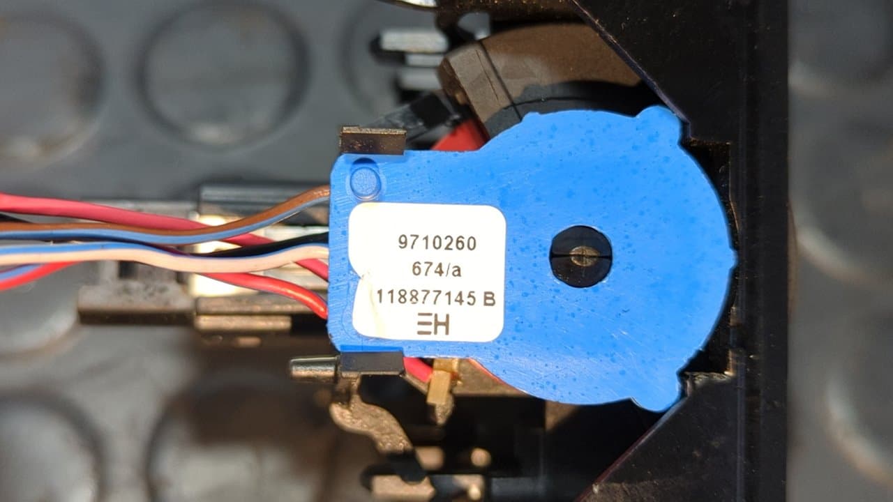 Recambio de WARNING para BMW SERIE 3 LIM. (F30) 318d Advantage B47D20A referencia OEM IAM 9231786 - NEGRO 10