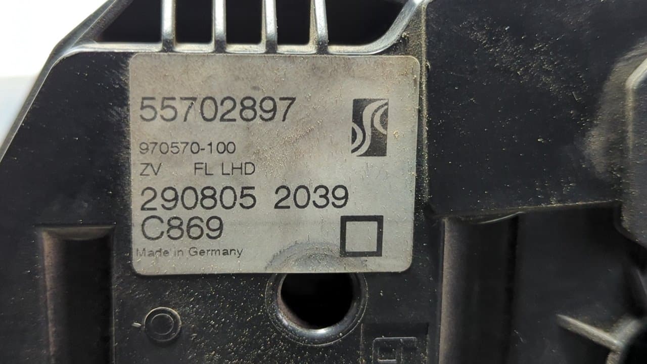 Recambio de CERRADURA PUERTA DELANTERA IZQUIERDA para FIAT GRANDE PUNTO (199) 1.3 16V Multijet Active (55kW) 199A2000 referencia OEM IAM 55702897 - GRIS 4
