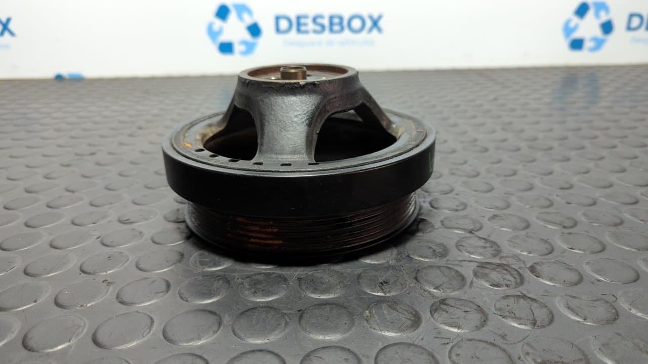 Recambio de POLEA CIGUEÑAL para MERCEDES-BENZ CLASE E (W212) FAMILIAR 200 CDI BlueEfficiency (212.205) OM651925 referencia OEM IAM A6510300703 - VERDE 6