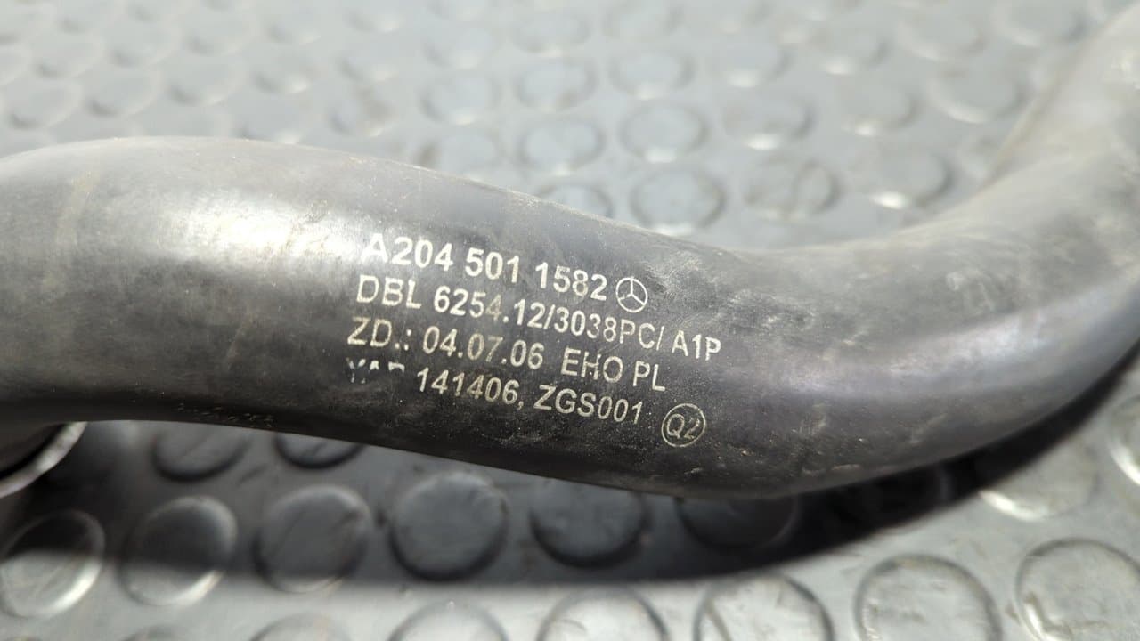 Recambio de TUBO para MERCEDES-BENZ CLASE E (W212) FAMILIAR 200 CDI BlueEfficiency (212.205) OM651925 referencia OEM IAM A2045011582 - VERDE 4