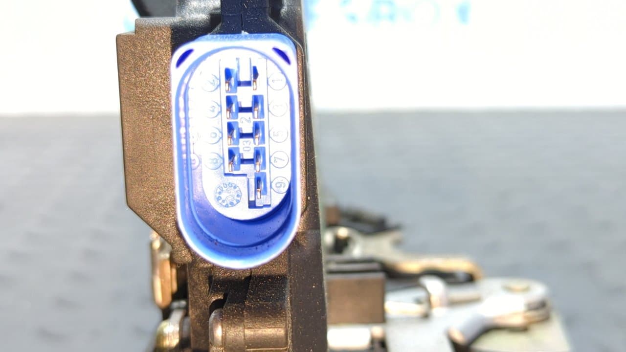 Recambio de CERRADURA PUERTA DELANTERA IZQUIERDA para VOLKSWAGEN GOLF PLUS (521) Advance BKD referencia OEM IAM 3D1837015 - AZUL 2