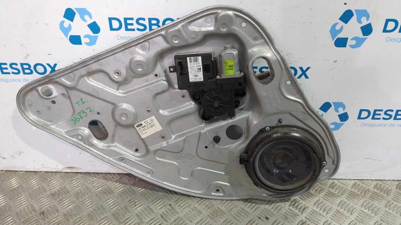 Recambio de ELEVALUNAS TRASERO IZQUIERDO para FORD KUGA (CBS) TXDA referencia OEM IAM 7M51R24995DC - BLANCO 4