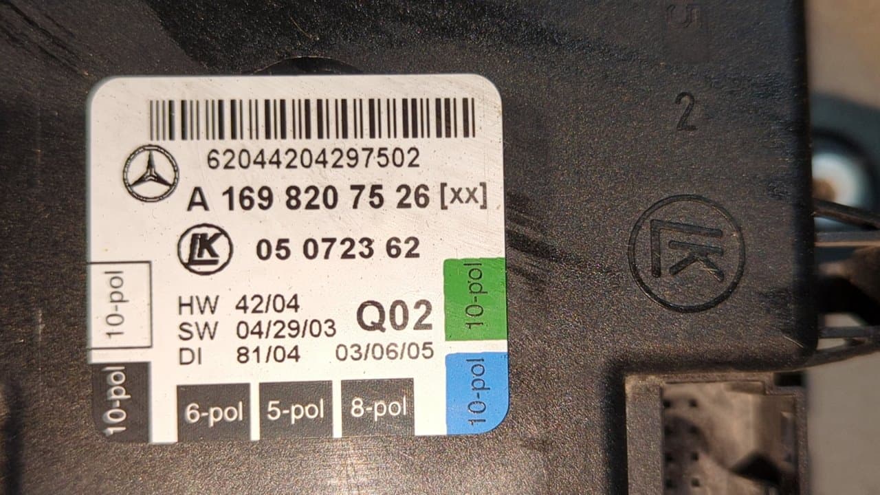 Recambio de ELEVALUNAS TRASERO IZQUIERDO para MERCEDES-BENZ CLASE A (W169) A 170  A-Edition M266940 referencia OEM IAM A1697301379 - NEGRO 5