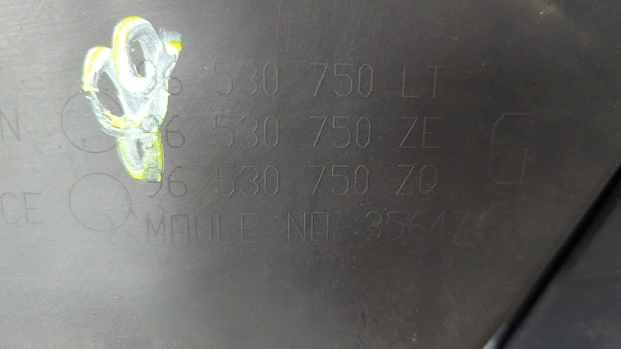 Recambio de GUARNECIDO PUERTA DELANTERA IZQUIERDA para CITROEN C3 1.4 Audace KFVTU3JP referencia OEM IAM 9653076777 - GRIS 6