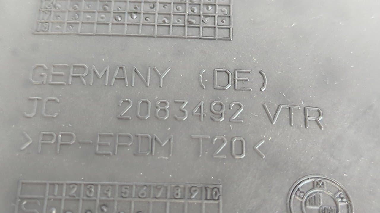 Recambio de GUARNECIDO PUERTA DELANTERA DERECHA para BMW SERIE 3 LIM. (F30) B47D20A referencia OEM IAM 2083492 - NEGRO 3