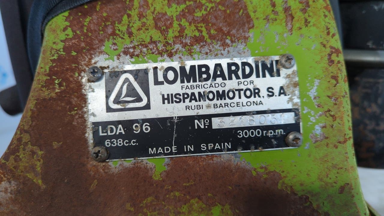 Recambio de MOTOR para AGRIA 2700 DL MOTOCULTOR 14 CV 14CV referencia OEM IAM LOMBARDINI LDA96 - NARANJA 5