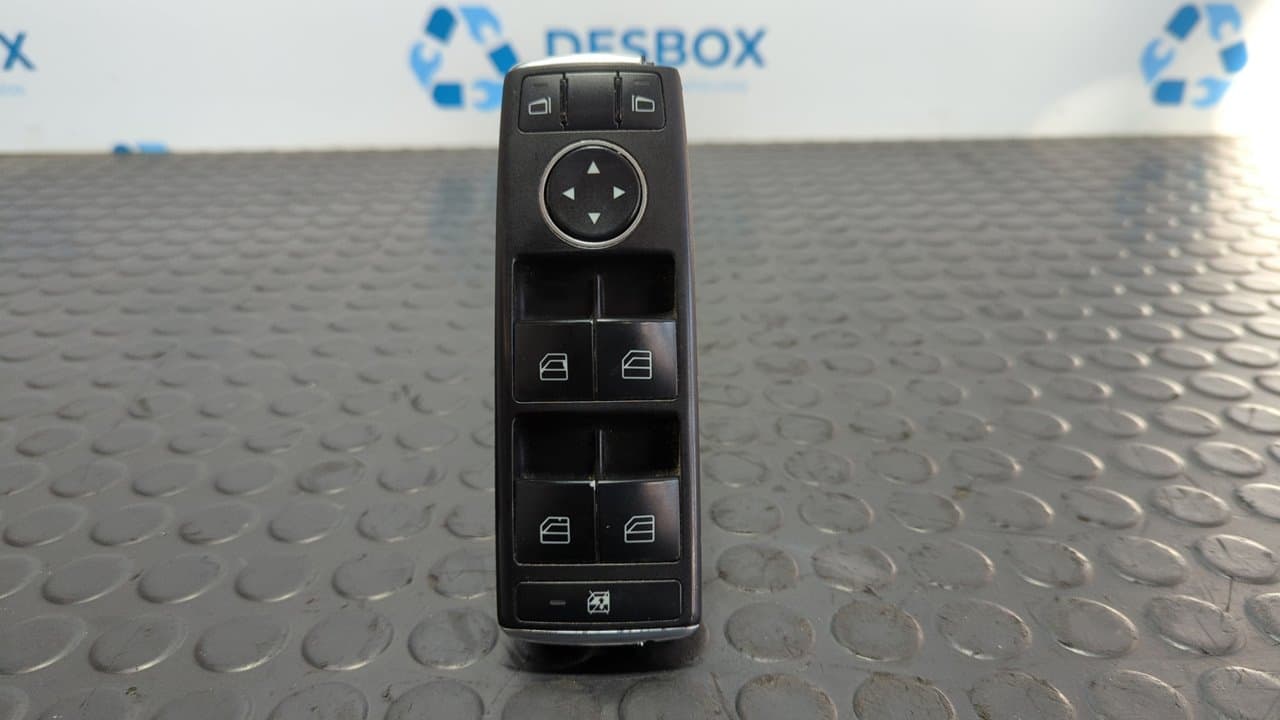 Recambio de MANDO ELEVALUNAS DELANTERO IZQUIERDO para MERCEDES-BENZ CLASE E (W212) FAMILIAR 200 CDI BlueEfficiency (212.205) OM651925 referencia OEM IAM A2049055302 - VERDE