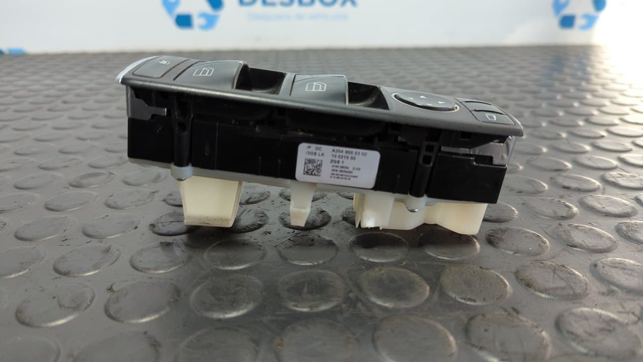 Recambio de MANDO ELEVALUNAS DELANTERO IZQUIERDO para MERCEDES-BENZ CLASE E (W212) FAMILIAR 200 CDI BlueEfficiency (212.205) OM651925 referencia OEM IAM A2049055302 - VERDE 4
