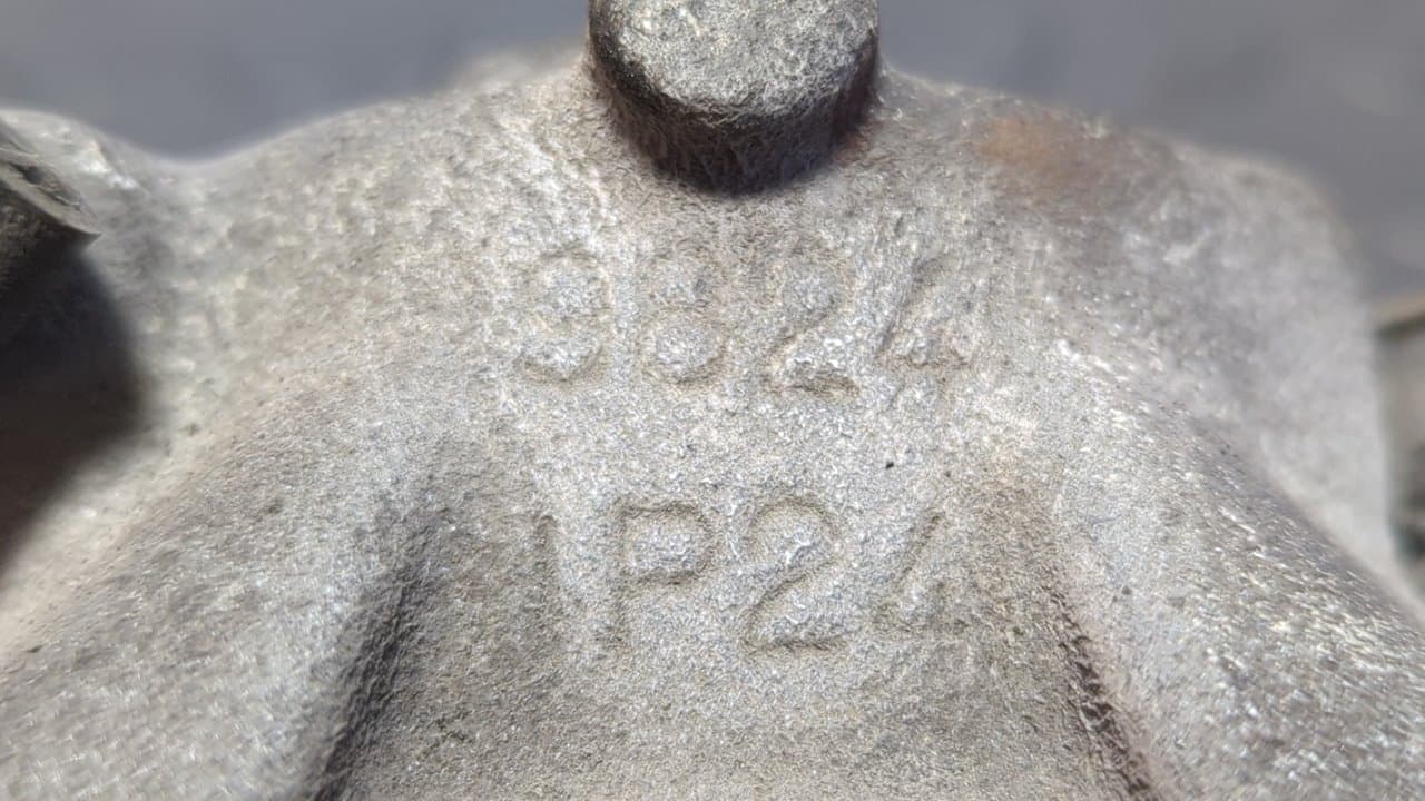 Recambio de PINZA DE FRENO DELANTERA DERECHA para OPEL ZAFIRA A Blue Line Y20DTH referencia OEM IAM 9824 IP24 - GRIS 9