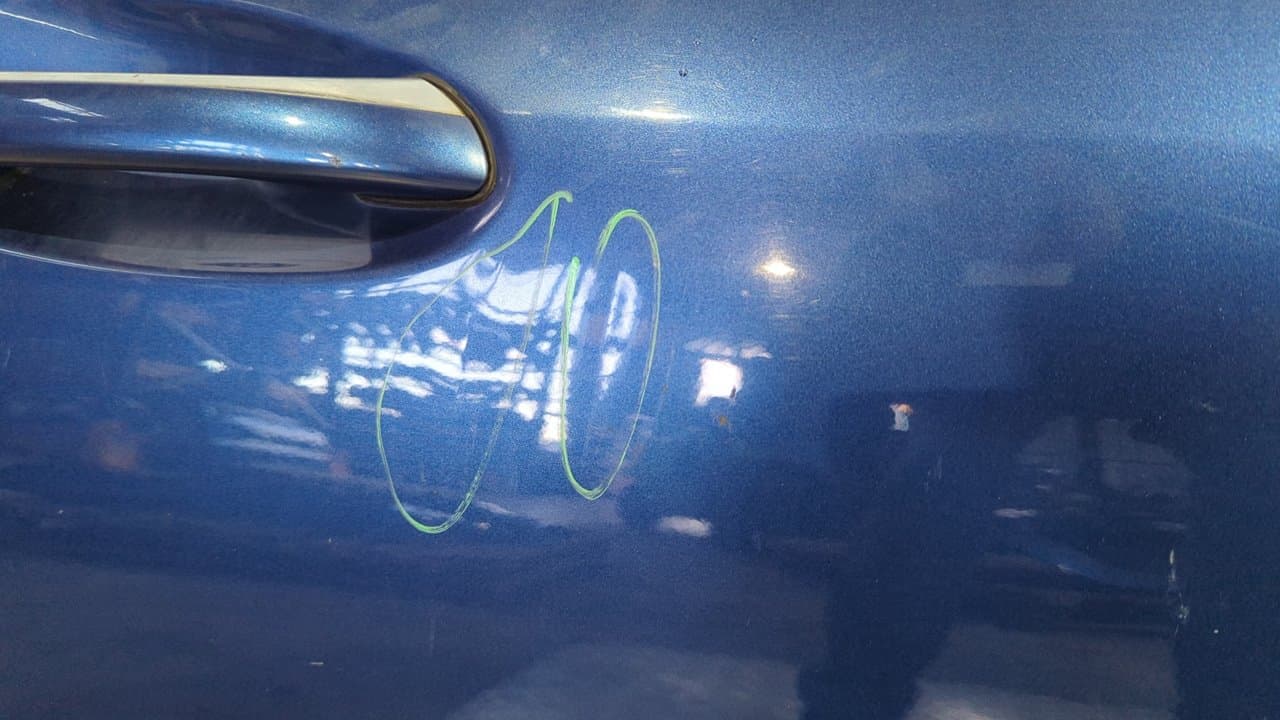 Recambio de PUERTA DELANTERA DERECHA para MERCEDES-BENZ CLASE CLK (W209) COUPE OM612967 - AZUL 5