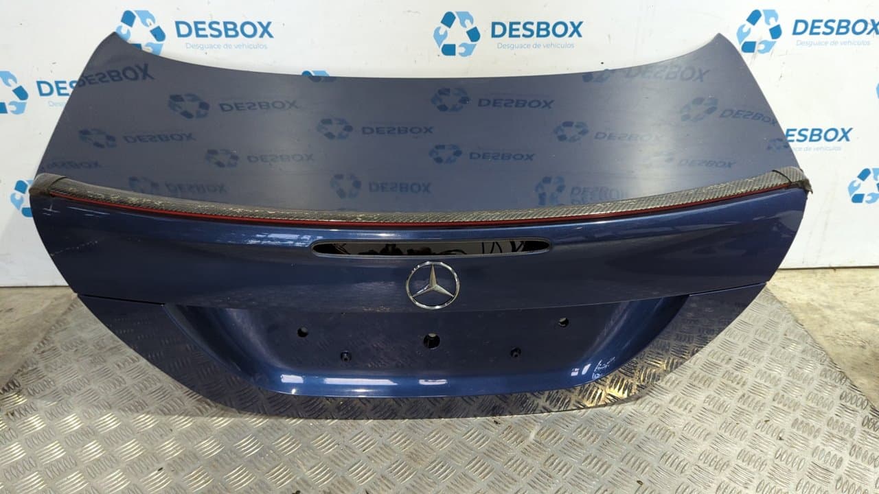 Recambio de TAPA MALETERO para MERCEDES-BENZ CLASE CLK (W209) COUPE 2.7 CDI 20V CAT OM612967 - AZUL