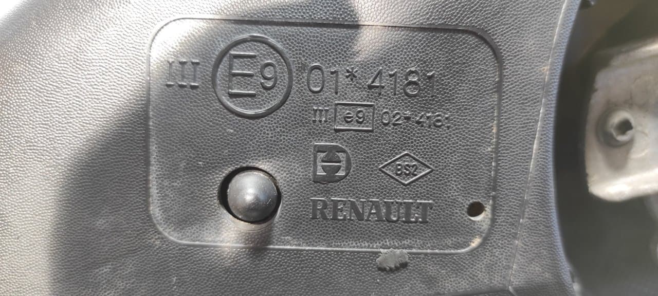 Recambio de RETROVISOR DERECHO para RENAULT ESPACE IV (JK0) Grand Espace Initiale P9X701 referencia OEM IAM  014181 - NEGRO 2
