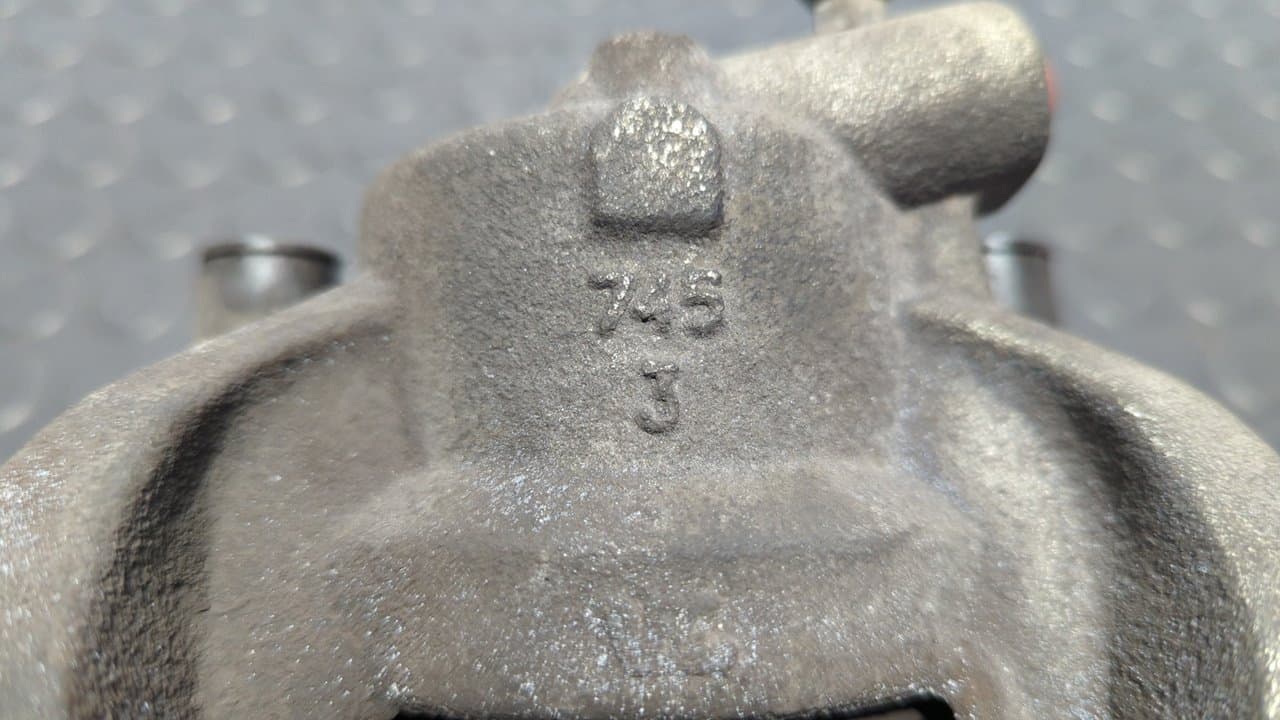 Recambio de PINZA DE FRENO DELANTERA IZQUIERDA para FORD MONDEO BER. (CA2) Titanium QXBB referencia OEM IAM ATE 745 - GRIS 5