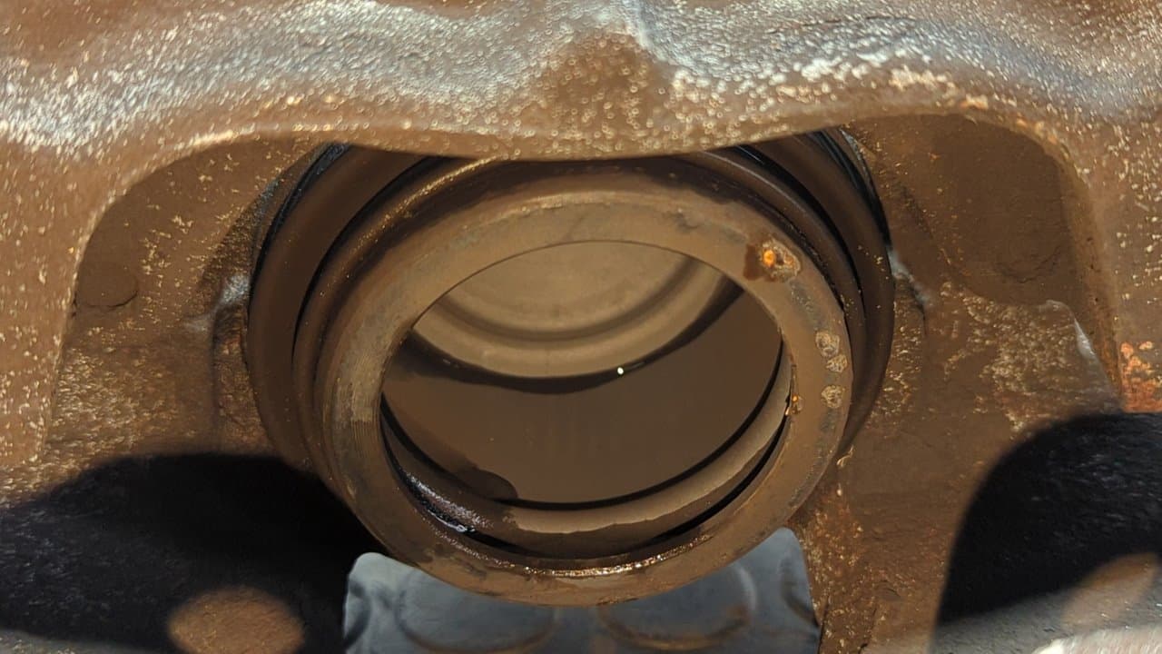 Recambio de PINZA DE FRENO DELANTERA DERECHA para FORD MONDEO BER. (CA2) Titanium QXBB referencia OEM IAM ATE 746 - GRIS 3