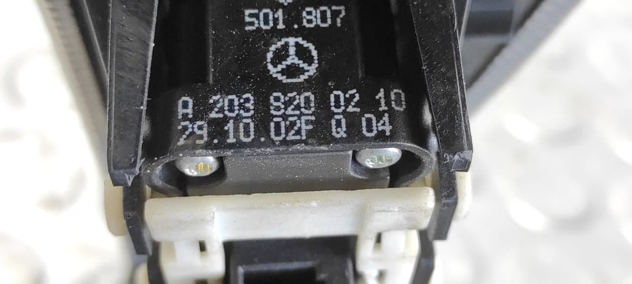 Recambio de MANDO ELEVALUNAS DELANTERO DERECHO para MERCEDES-BENZ CLASE CLK (W209) COUPE 2.7 CDI 20V CAT OM612967 referencia OEM IAM A2038200210 - AZUL 3