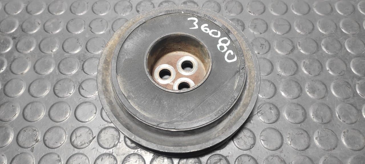 Recambio de POLEA CIGUEÑAL para FORD TRANSIT CAJA CERRADA '06 FT 260 K Trend LKW CYRB referencia OEM IAM BK3Q6B319CB - BLANCO