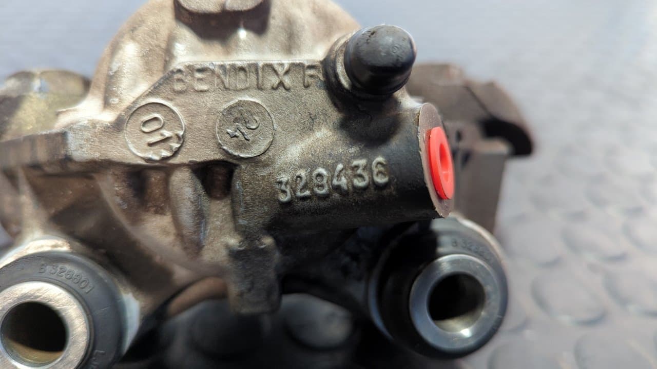 Recambio de PINZA DE FRENO DELANTERA DERECHA para PEUGEOT 106 (S2) Kid HFXTU1JP referencia OEM IAM 339876 - GRIS 8