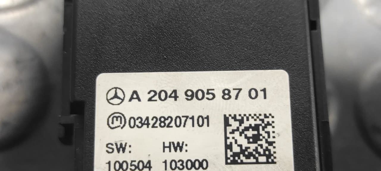 Recambio de WARNING para MERCEDES-BENZ CLASE C (W204) LIM. C 220 CDI BlueEfficiency AMG Edition (204.002) OM651911 referencia OEM IAM A2049058701 - BLANCO 4