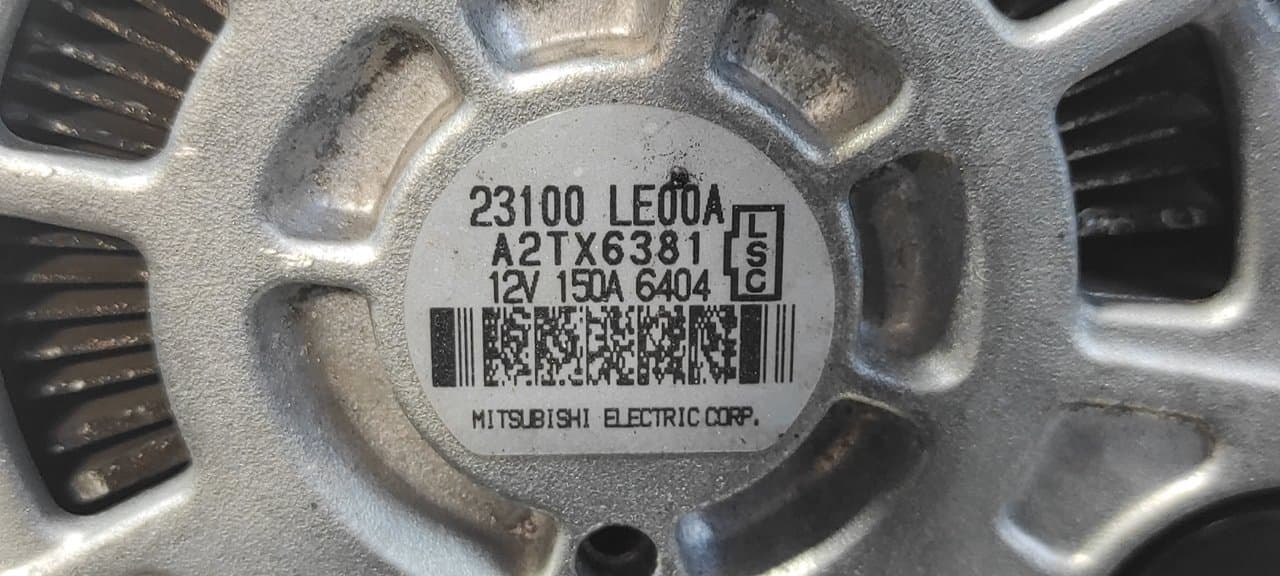 Recambio de ALTERNADOR para RENAULT MAXITY FgDk 150.35/45 ZD30 - BLACNO 3