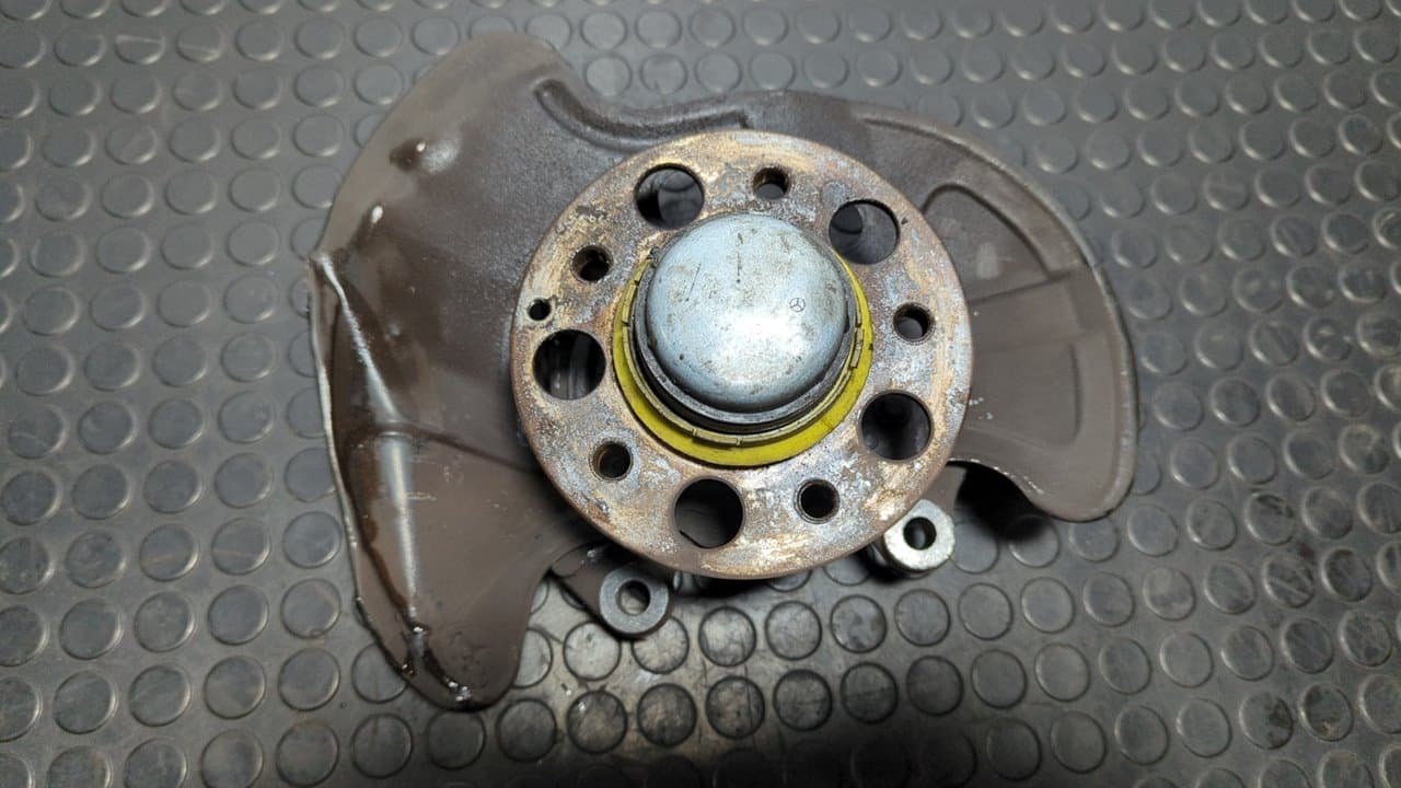 Recambio de MANGUETA DELANTERA DERECHA para MERCEDES-BENZ CLASE CLK (W209) COUPE 2.7 CDI 20V CAT OM612967 referencia OEM IAM 2090073 - AZUL 2