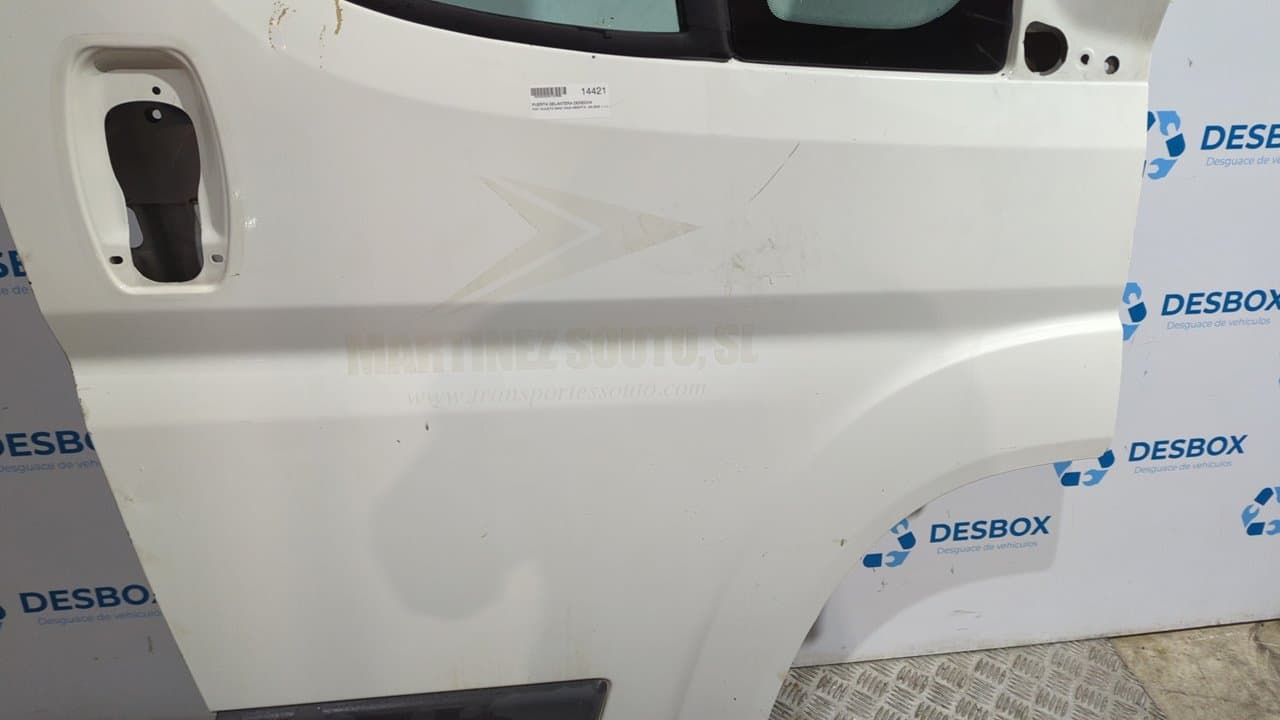 Recambio de PUERTA DELANTERA DERECHA para FIAT DUCATO MAXI CAJA ABIERTA (09.2006 =>) 2.3 JTD CAT F1AE0481D - BLANCO 3