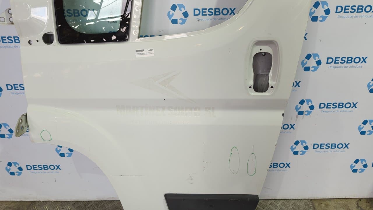 Recambio de PUERTA DELANTERA IZQUIERDA para FIAT DUCATO MAXI CAJA ABIERTA (09.2006 =>) 2.3 JTD CAT F1AE0481D - BLANCO 3