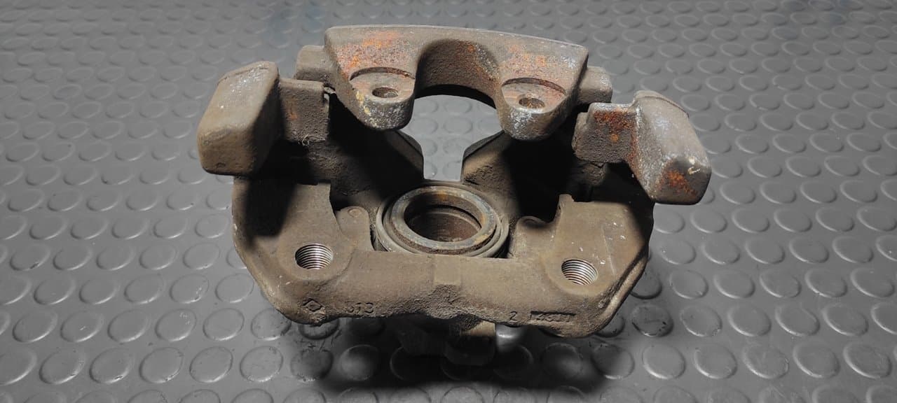 Recambio de PINZA DE FRENO DELANTERA IZQUIERDA para VOLKSWAGEN SHARAN (7M6/7M9) 1.9 TDI AVY referencia OEM IAM YM211DA - NEGRO 5