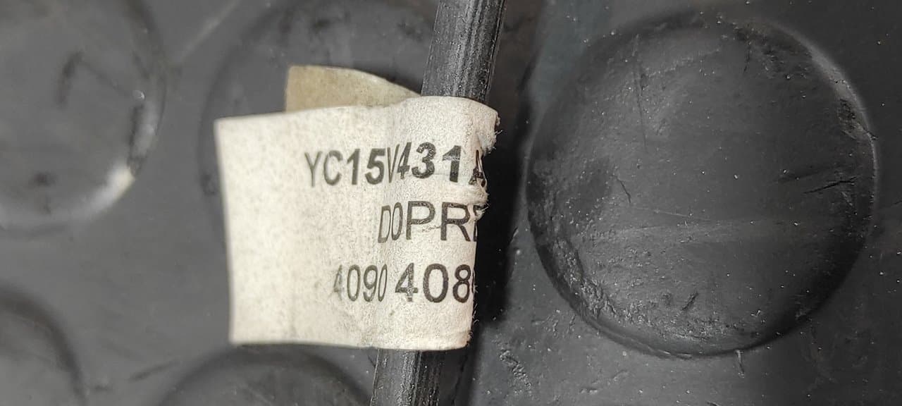 Recambio de CERRADURA PUERTA TRASERA IZQUIERDA para FORD TRANSIT CAJA CERRADA, CORTA (FY) (2000 =>) FT  330   2.4 D3FA referencia OEM IAM YC15V431A03AG - BLANCO 2