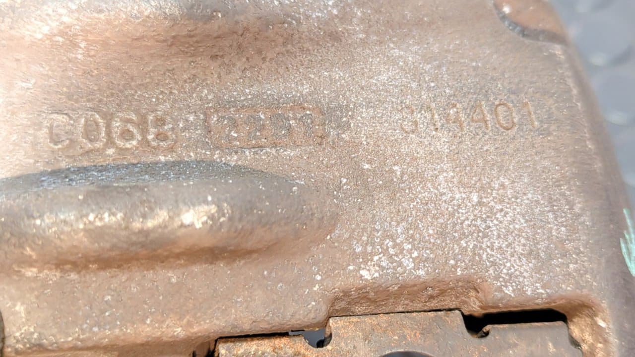 Recambio de PINZA DE FRENO DELANTERA DERECHA para FIAT DUCATO CAJA CERRADA 14 (DESDE 03.94) 2.8 JTD        Batalla 2850 814043S referencia OEM IAM 444824 - BLANCO 4