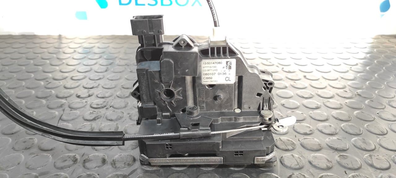 Recambio de CERRADURA PUERTA DELANTERA DERECHA para FIAT DUCATO CAJA ABEIRTA 33 (06.2006 =>) 2.3 JTD CAT F1AE0481D referencia OEM IAM 1350147080 - BLANCO