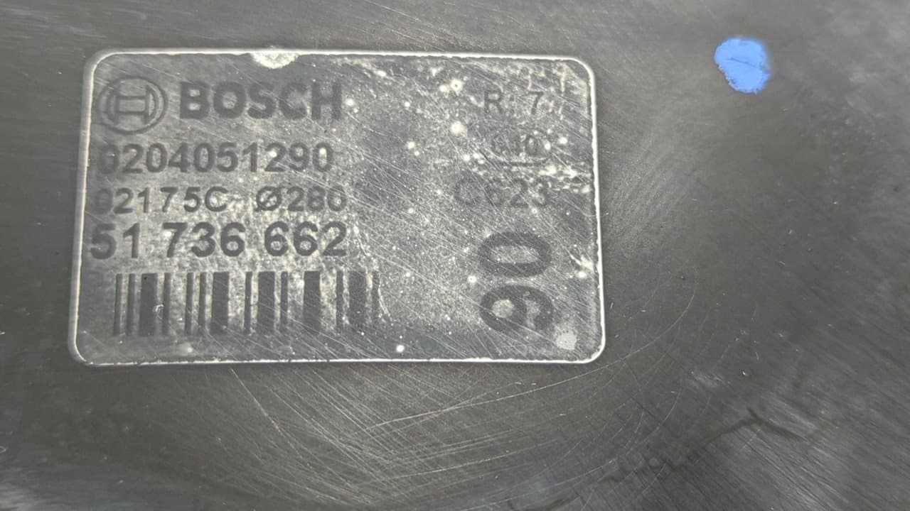 Recambio de SERVOFRENO para FIAT DUCATO CAJA ABEIRTA 33 (06.2006 =>) 2.3 JTD CAT F1AE0481D referencia OEM IAM 51736662 - BLANCO 4