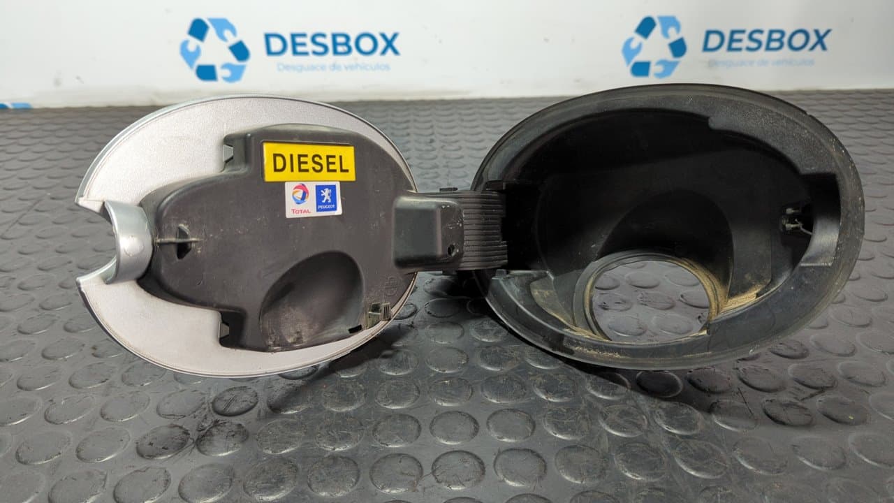 Recambio de TAPA EXTERIOR COMBUSTIBLE para PEUGEOT EXPERT KASTEN Furg. acristaldo RHKDW10UTED4 referencia OEM IAM 1400096480 - GRIS 2
