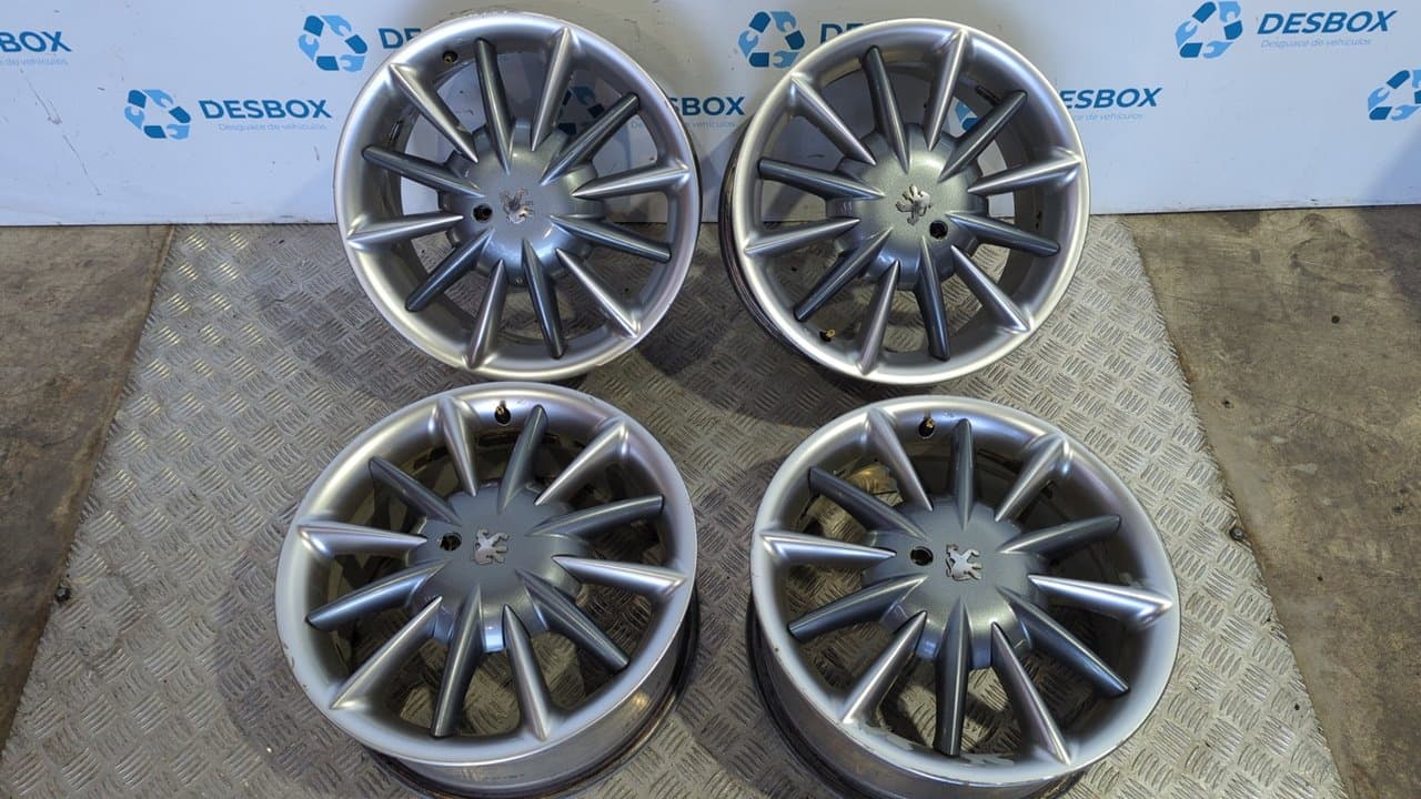 Recambio de JUEGO LLANTAS para PEUGEOT 406 COUPE (S1/S2) 2,2 HDI ultima edizione Pack 4HXDW12TED4FAP - BLANCO