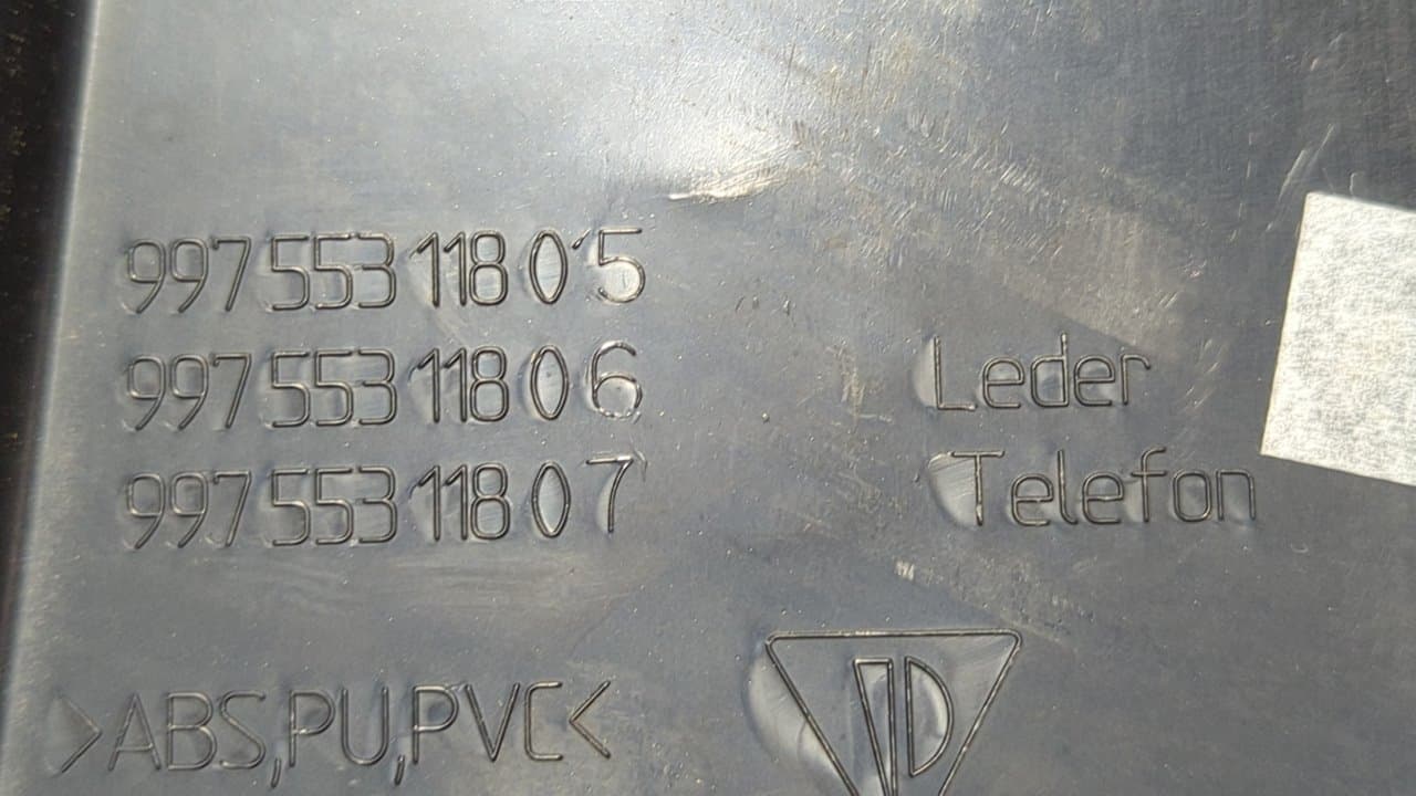 Recambio de MOLDURA para PORSCHE BOXSTER (TIPO 987) Básico M9720 referencia OEM IAM 99755311805 - GRANATE 6
