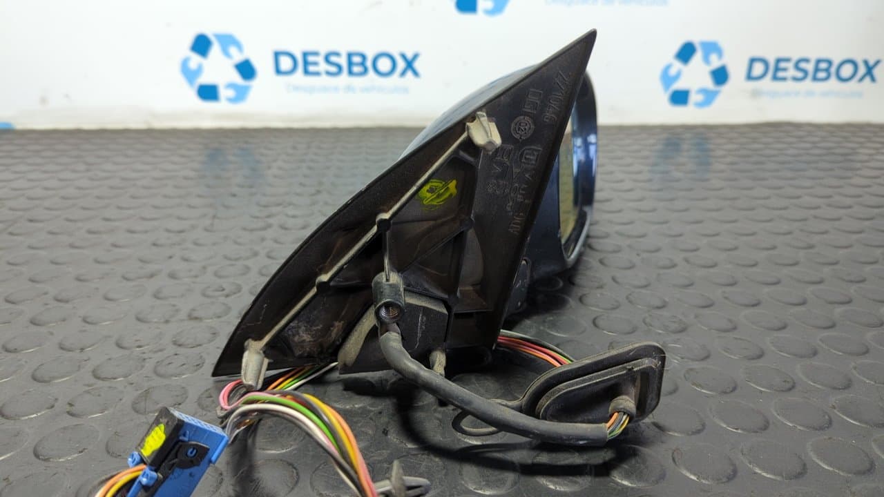 Recambio de RETROVISOR DERECHO para PEUGEOT 607 (S1) Básico 4HXDW12TED4FAP referencia OEM IAM 221046   - AZUL 4