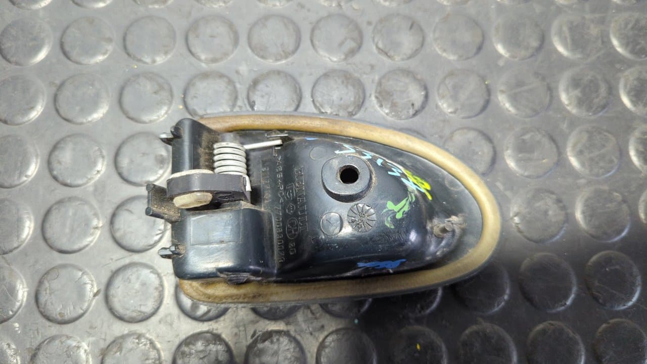 Recambio de MANETA INTERIOR DELANTERA DERECHA para RENAULT MEGANE I SCENIC (JA0) 1.9 dTi Diesel CAT F9Q referencia OEM IAM 7700830079 - AZUL 2