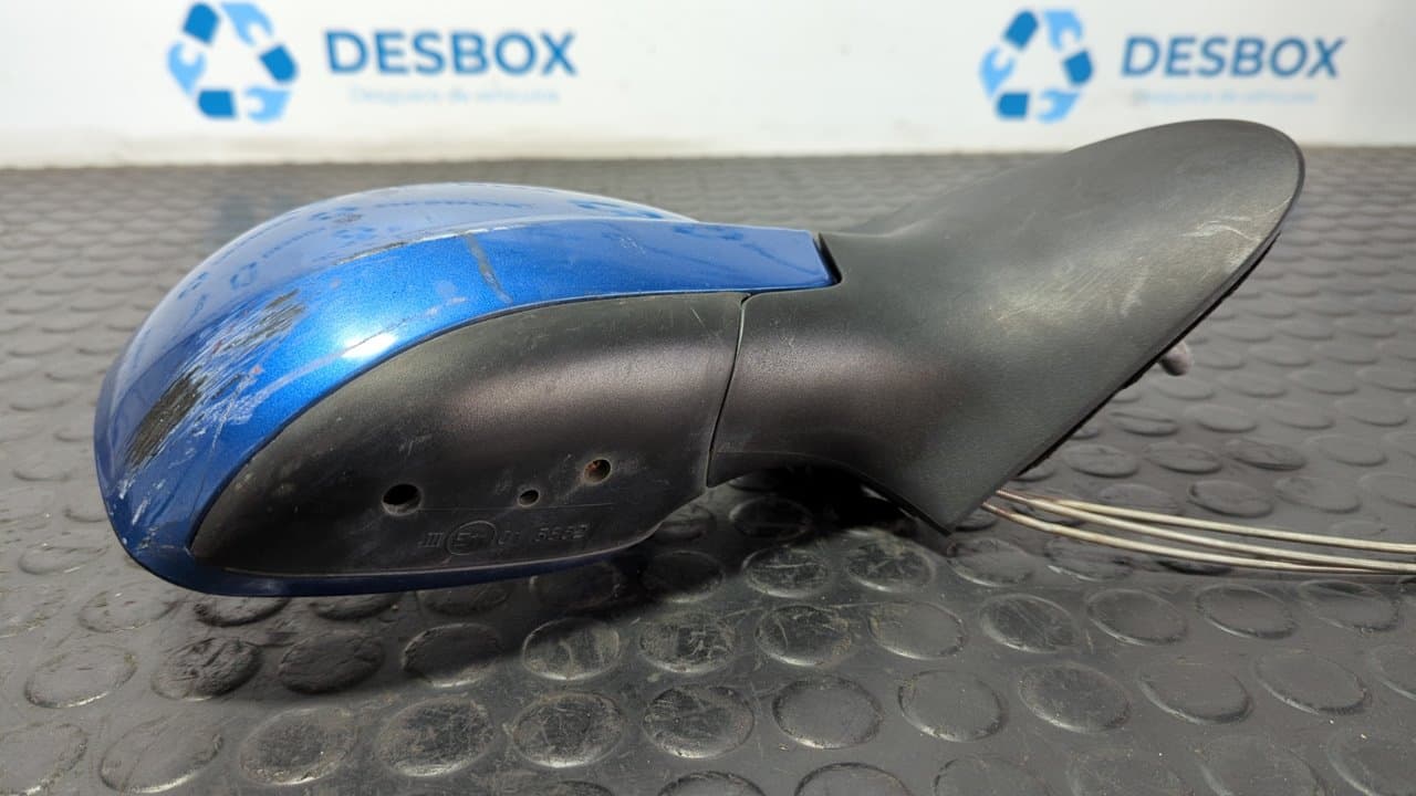 Recambio de RETROVISOR DERECHO para VOLKSWAGEN POLO BERLINA (6N2) 1.4 16V AUA referencia OEM IAM 015862 - AZUL 2