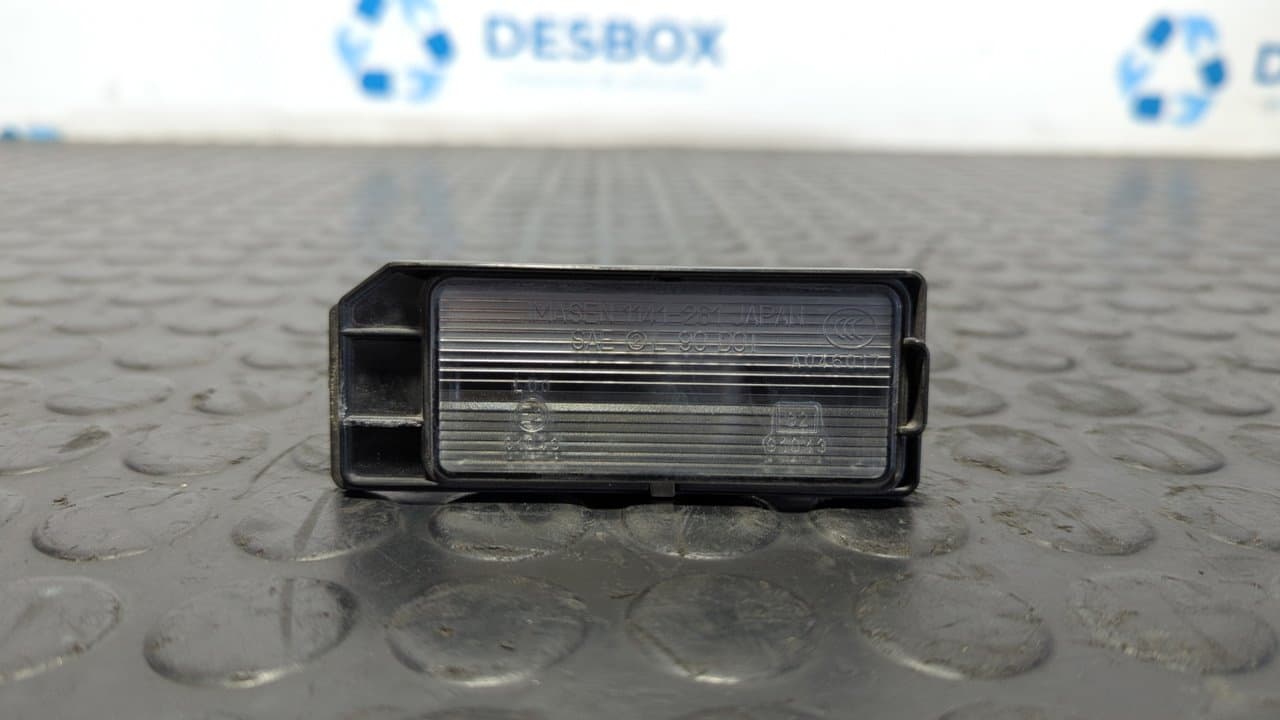 Recambio de PILOTO MATRICULA para CITROEN C4 AIRCROSS Attraction 9H05 referencia OEM IAM 1141261 - GRIS