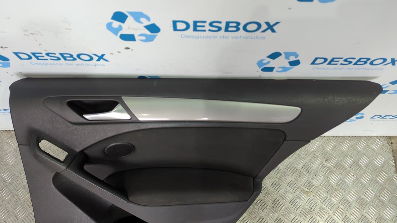 Recambio de GUARNECIDO PUERTA TRASERA DERECHA para VOLKSWAGEN GOLF VI (5K1) Rabbit CAYB referencia OEM IAM 5K6867212 - AZUL 4