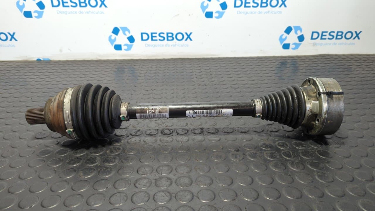 Recambio de TRANSMISION DELANTERA IZQUIERDA para VOLKSWAGEN GOLF VI (5K1) Rabbit CAYB referencia OEM IAM 1K0407271CP - AZUL
