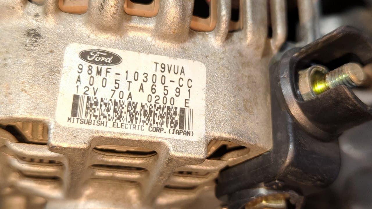 Recambio de ALTERNADOR para FORD PUMA (CCE) 1.4 FHD referencia OEM IAM 98MF10300CC - AZUL 4