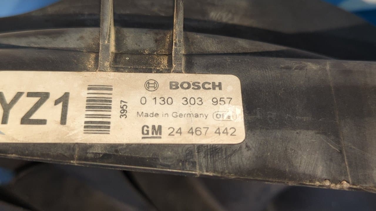 Recambio de ELECTROVENTILADOR para OPEL ASTRA H BER. 1.7 16V CDTI Z17DTH referencia OEM IAM 24467445 - GRIS 2