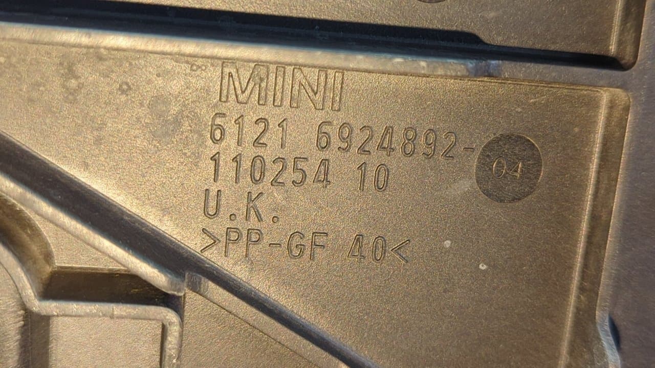 Recambio de NO IDENTIFICADO para MINI MINI (R50,R53) Cooper W10B16A referencia OEM IAM 6121692489204 - AZUL 4