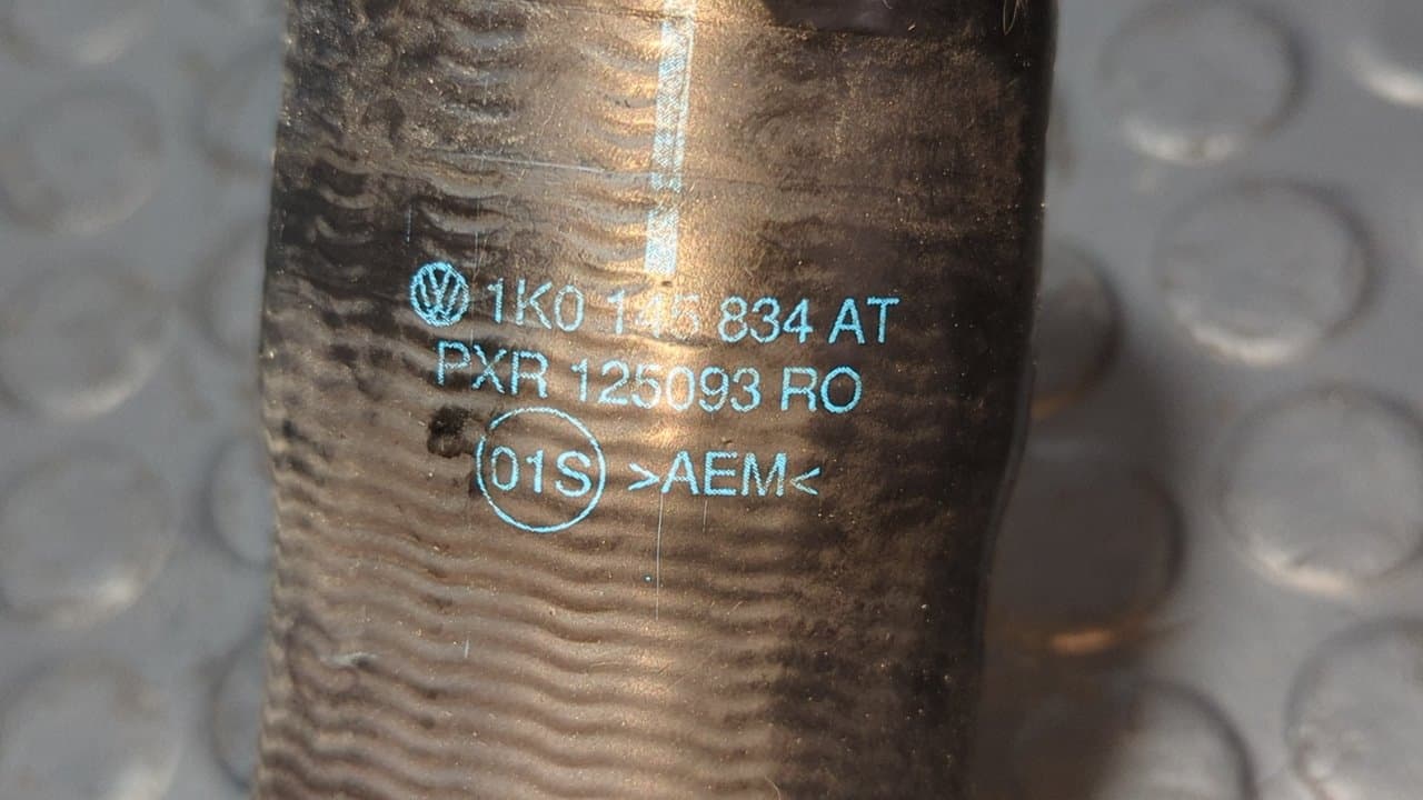 Recambio de TUBO para VOLKSWAGEN GOLF VI (5K1) Rabbit CAYB referencia OEM IAM 1K0145834AT - AZUL 5