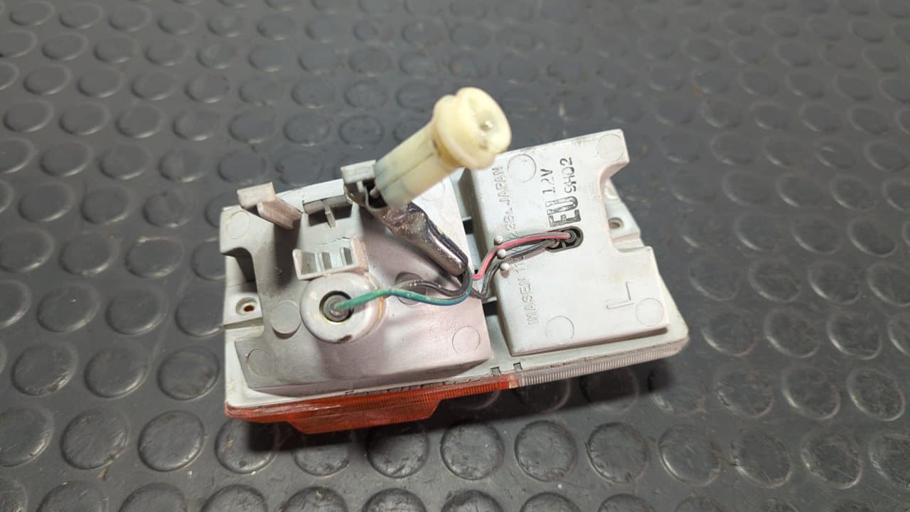 Recambio de PILOTO DELANTERO IZQUIERDO para MITSUBISHI MONTERO (L040) 2.5 Turbodiesel 2.5TD referencia OEM IAM 1124236L - AZUL 8