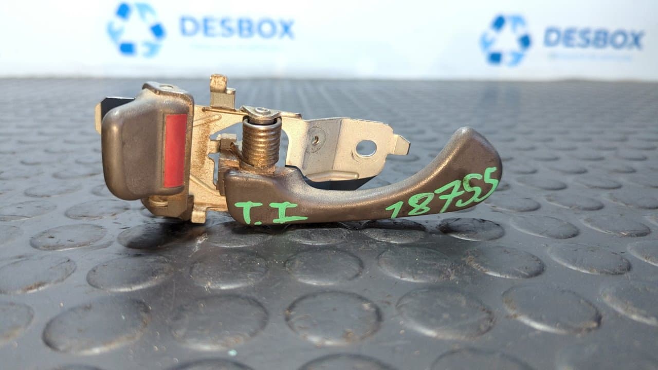 Recambio de MANETA INTERIOR TRASERA IZQUIERDA para MITSUBISHI L 200 (K6/7) 2.5 Turbodiesel 4D56 - VERDE