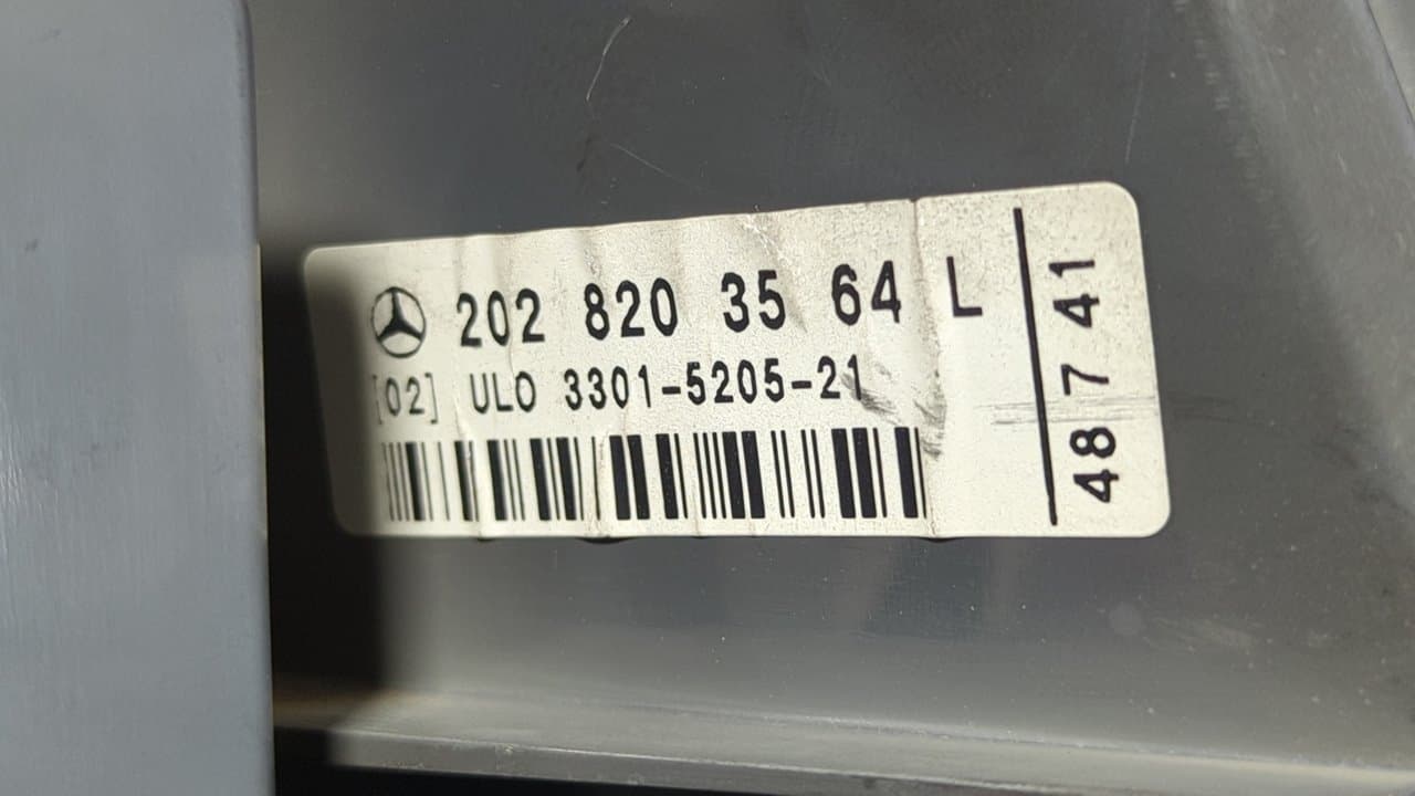 Recambio de PILOTO TRASERO IZQUIERDO para MERCEDES-BENZ CLASE C (W202) BERLINA 250 TD (202.128) OM605960 referencia OEM IAM 2028203564 - AZUL 7