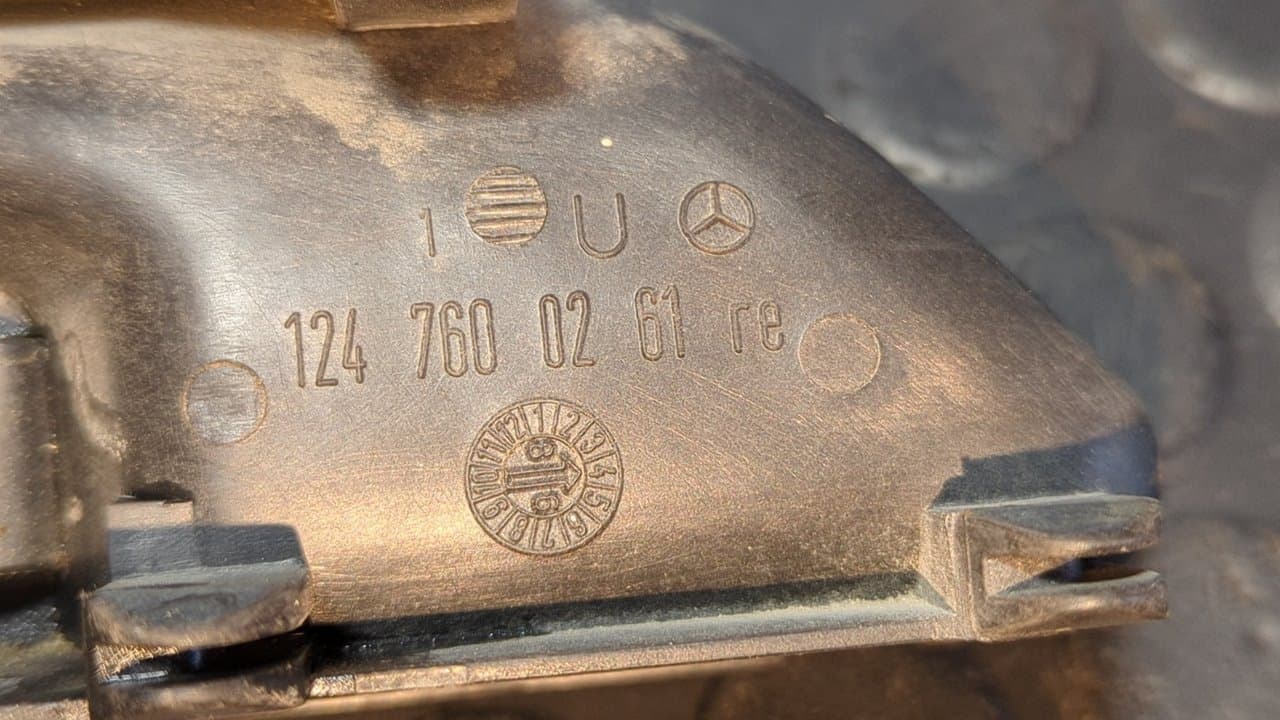 Recambio de MANETA INTERIOR DELANTERA DERECHA para MERCEDES-BENZ CLASE E (W124) referencia OEM IAM 1247600261 2