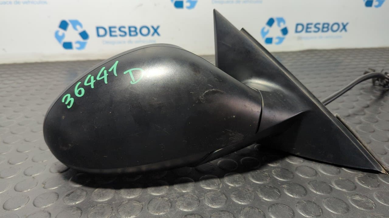 Recambio de RETROVISOR DERECHO para SEAT IBIZA (6L1) Cool BBY referencia OEM IAM 014142 - NEGRO 3